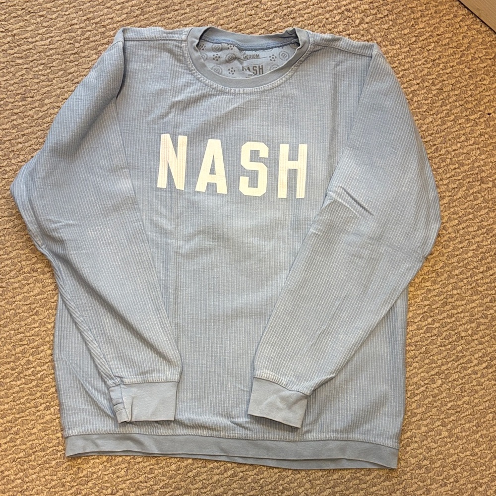 NASH Light blue Women's Sweatshirt